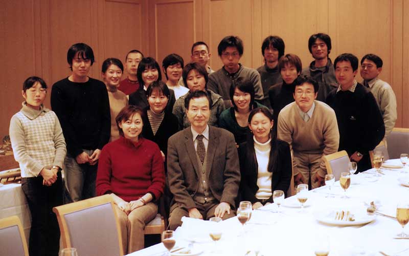 樹木醫生 詹鳳春-與鈴木教授及研究室同學一同聚餐