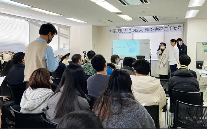 千駄谷日本語研究所付屬日本語學校 教室 上課情景